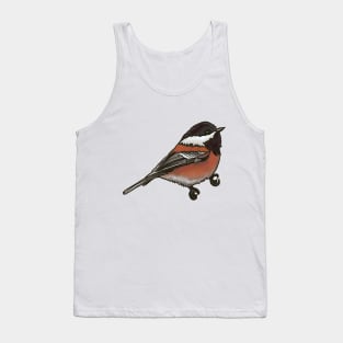 Chestnut-backed Chickadee Tank Top